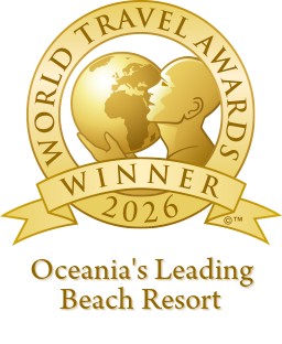 Oceanias leading beach resort 2026 winner shield