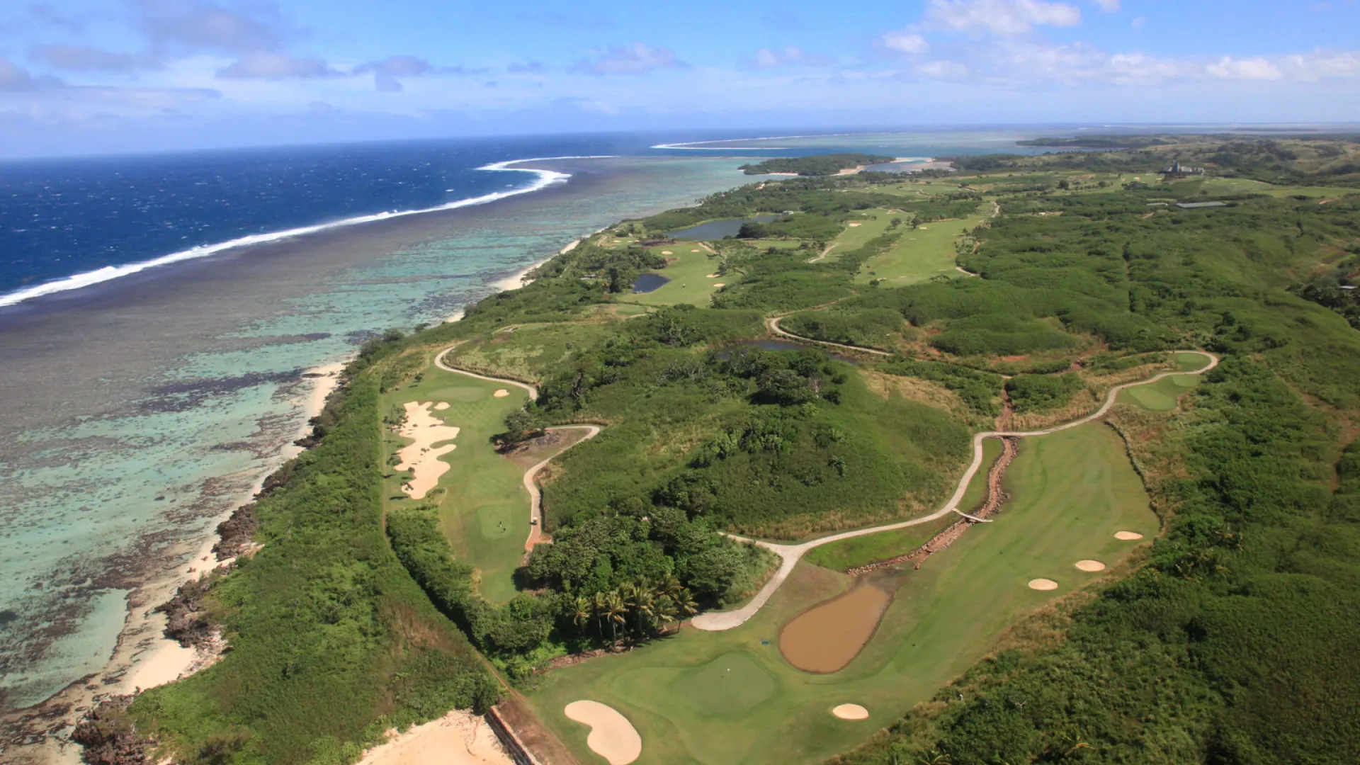 Natadola Beach in Fiji near Yatule Resort and Spa